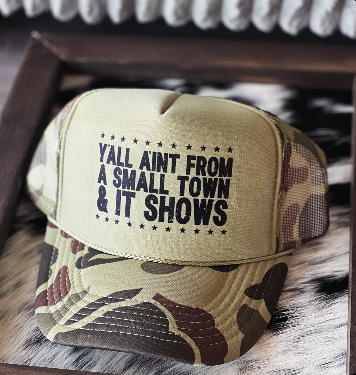 DS- Small Town Trucker Hat