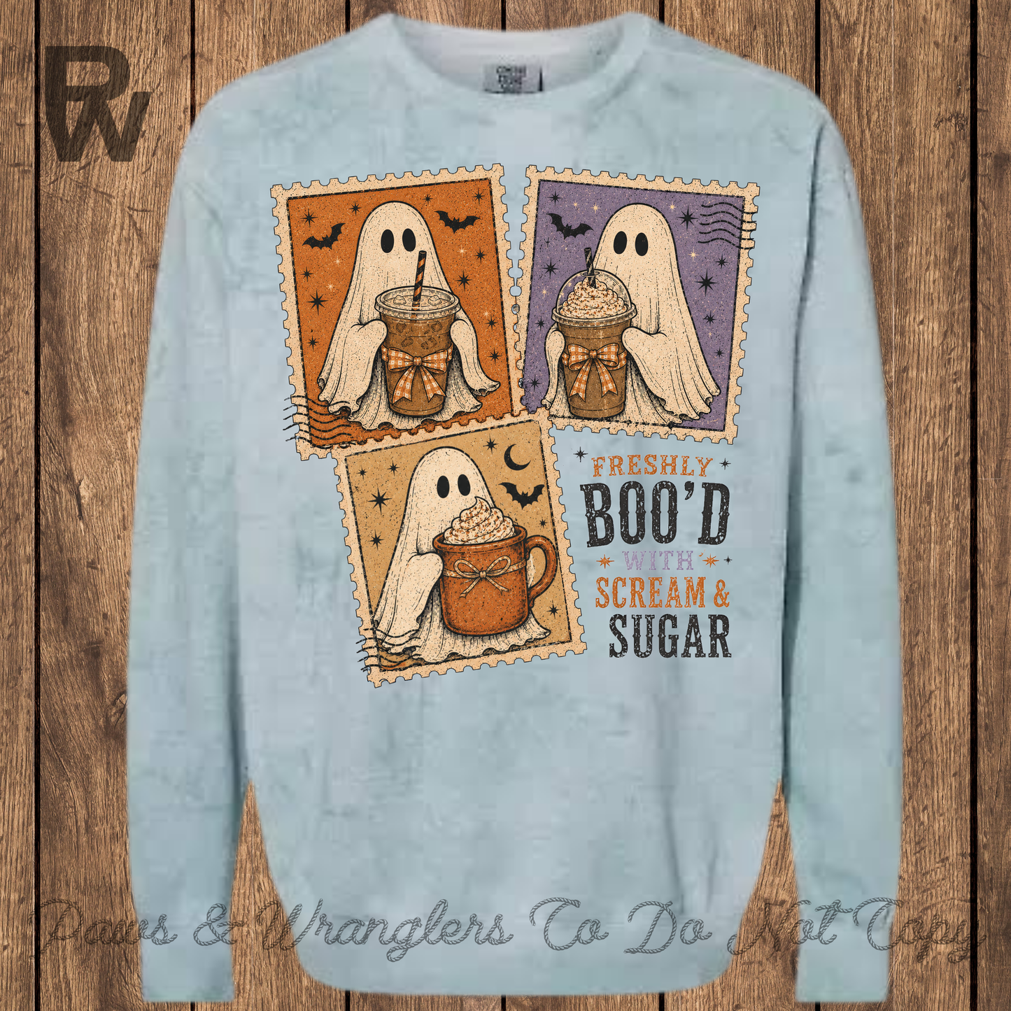 Pick Your Print Comfort Colors Halloween Crewneck