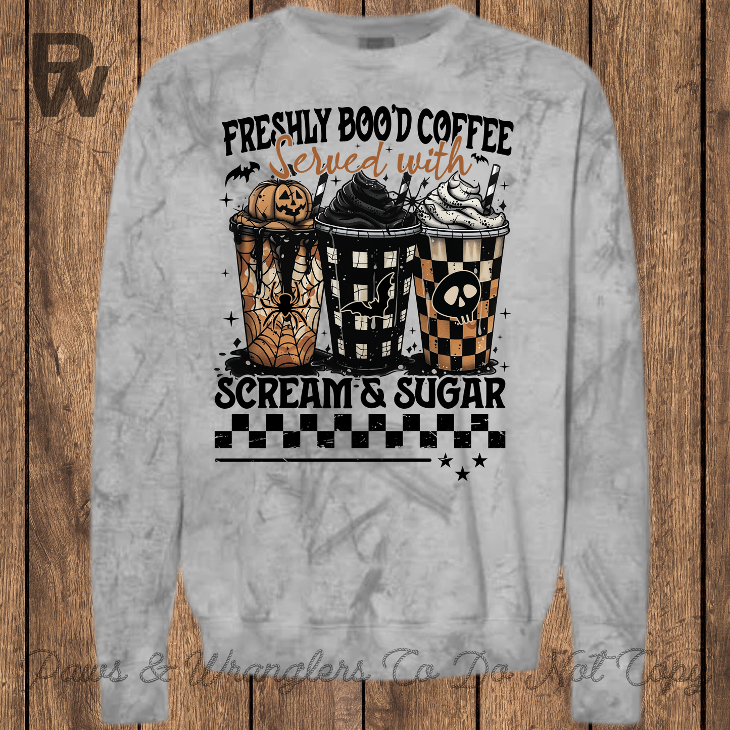 Pick Your Print Comfort Colors Halloween Crewneck
