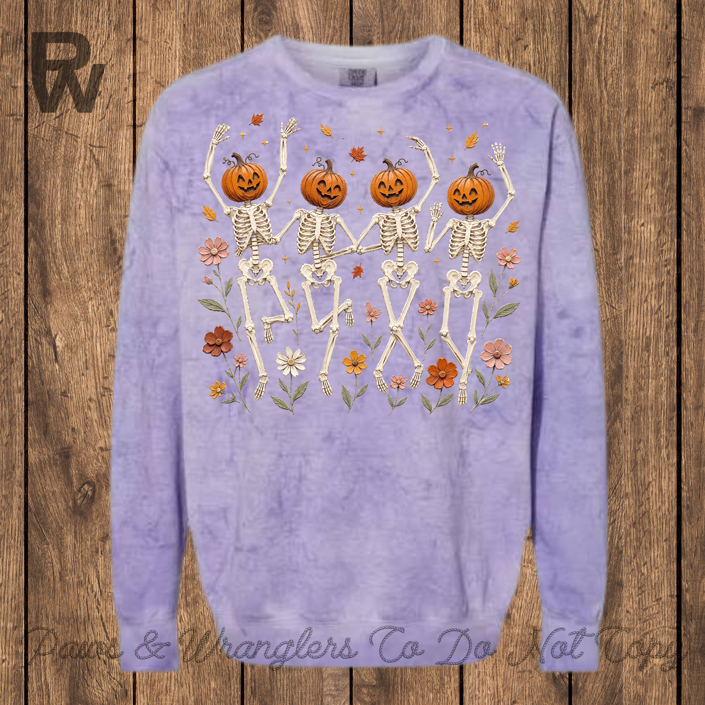 Pick Your Print Comfort Colors Halloween Crewneck