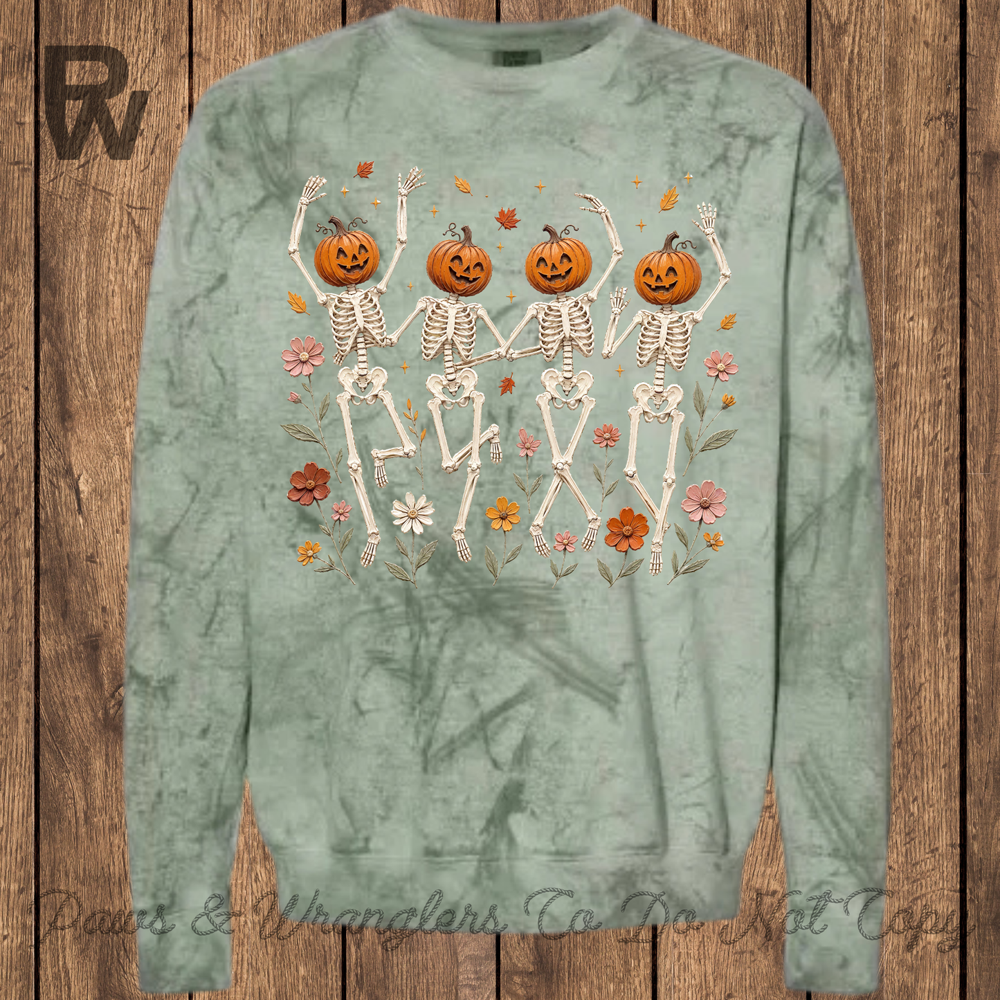 Pick Your Print Comfort Colors Halloween Crewneck