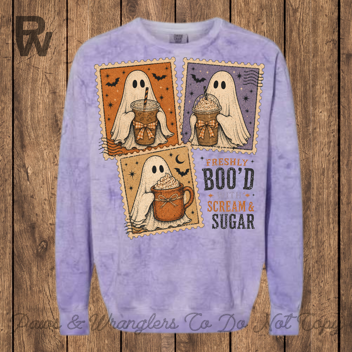 Pick Your Print Comfort Colors Halloween Crewneck