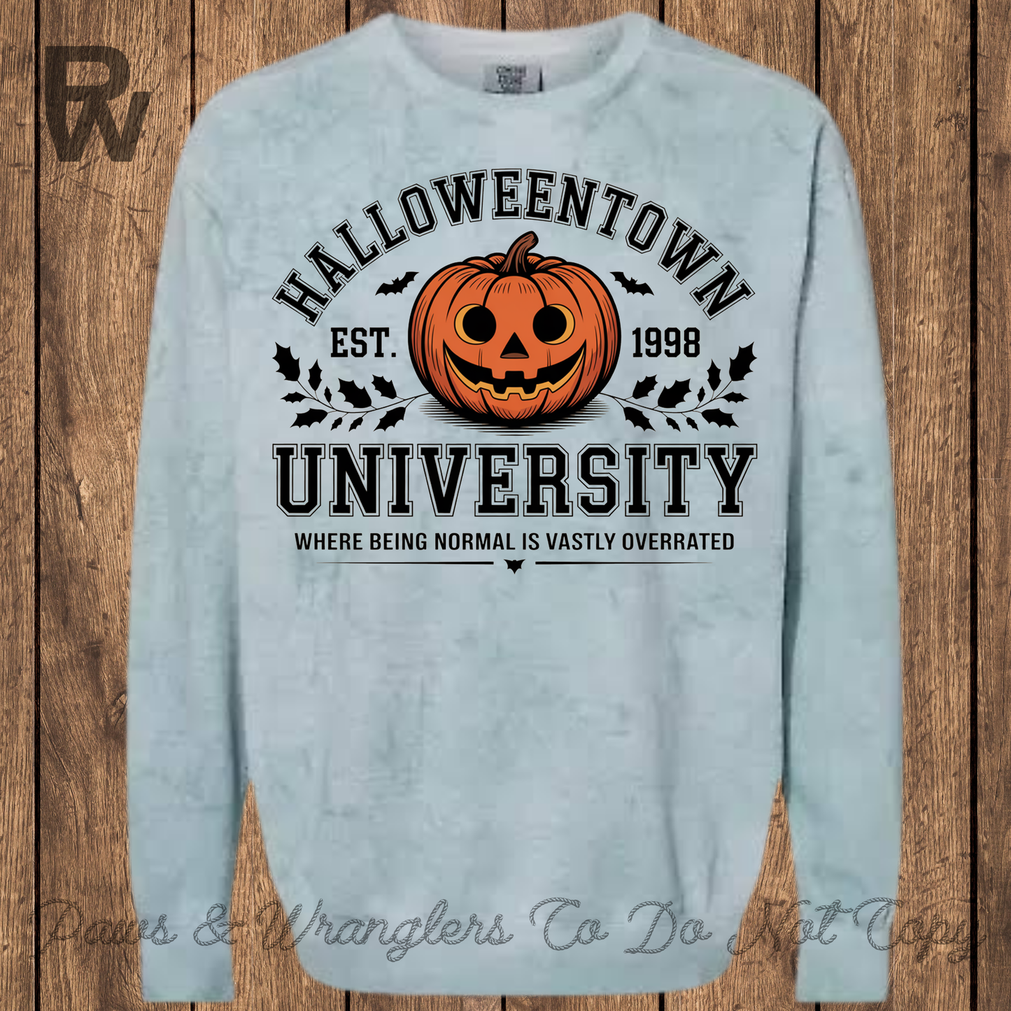 Pick Your Print Comfort Colors Halloween Crewneck
