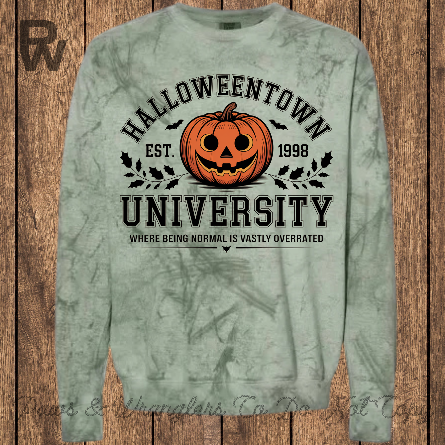 Pick Your Print Comfort Colors Halloween Crewneck