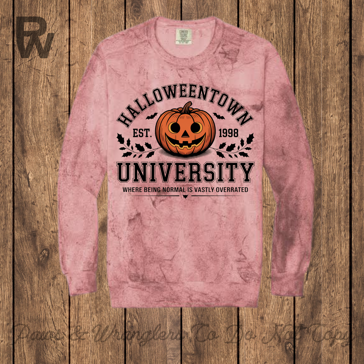Pick Your Print Comfort Colors Halloween Crewneck