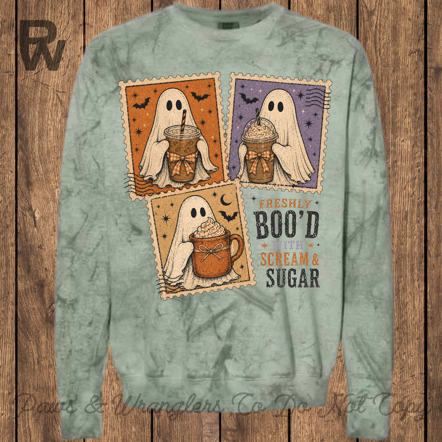 Pick Your Print Comfort Colors Halloween Crewneck