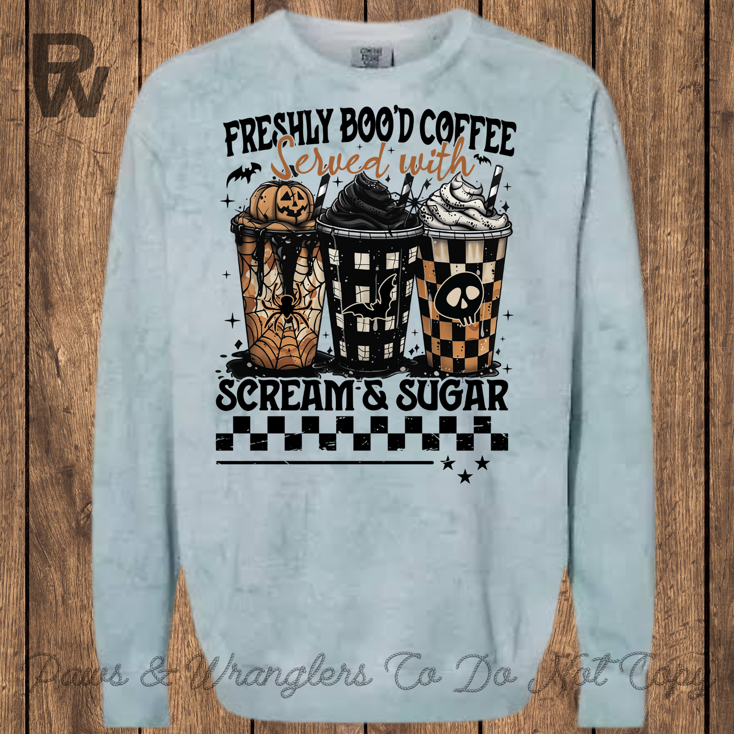 Pick Your Print Comfort Colors Halloween Crewneck