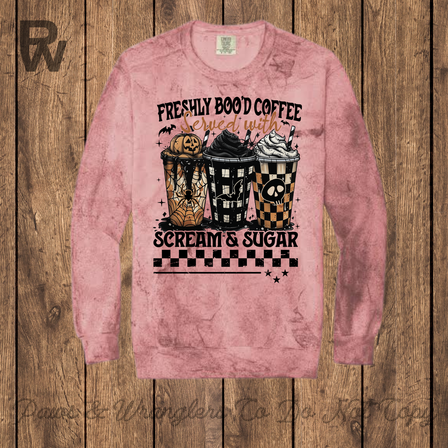 Pick Your Print Comfort Colors Halloween Crewneck
