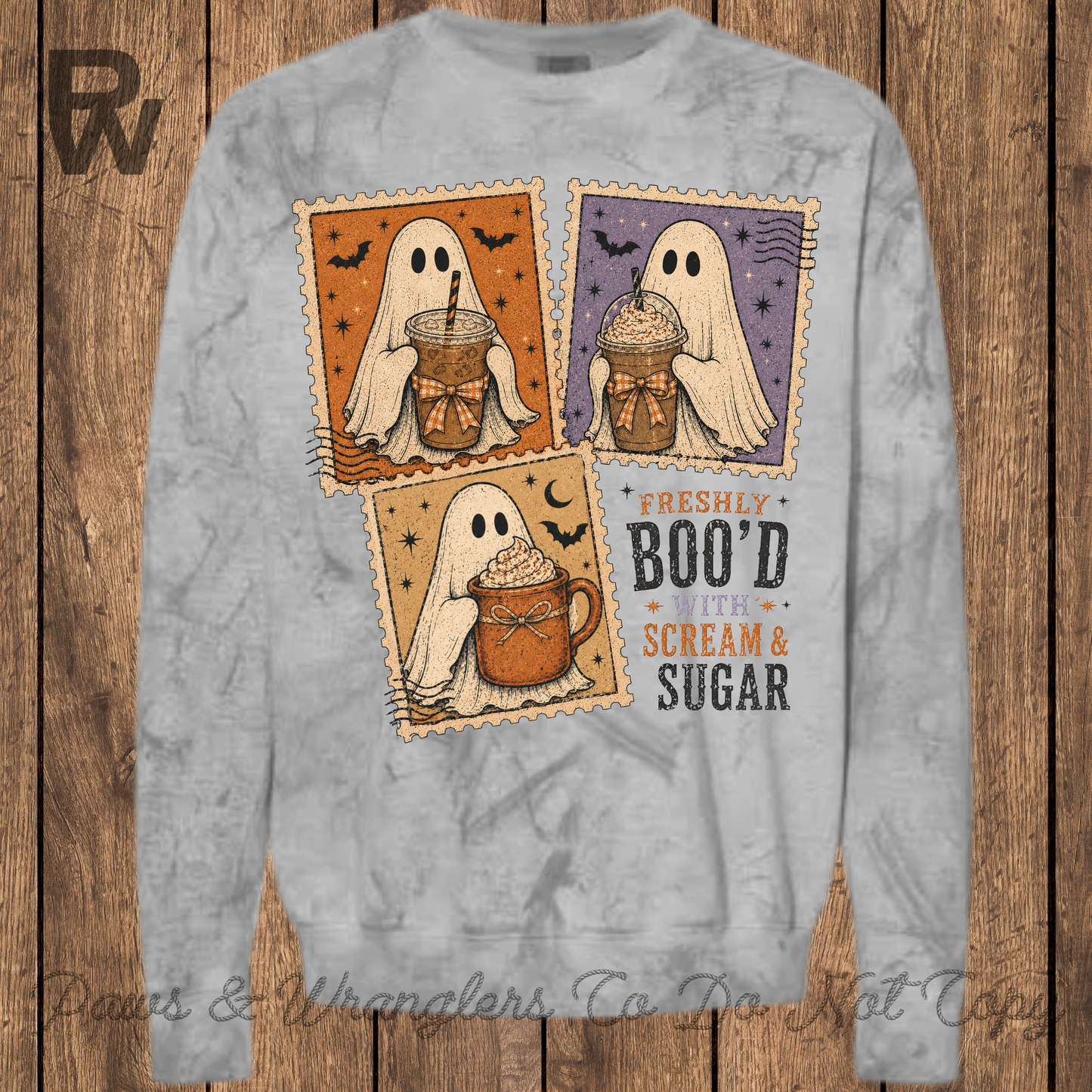 Pick Your Print Comfort Colors Halloween Crewneck