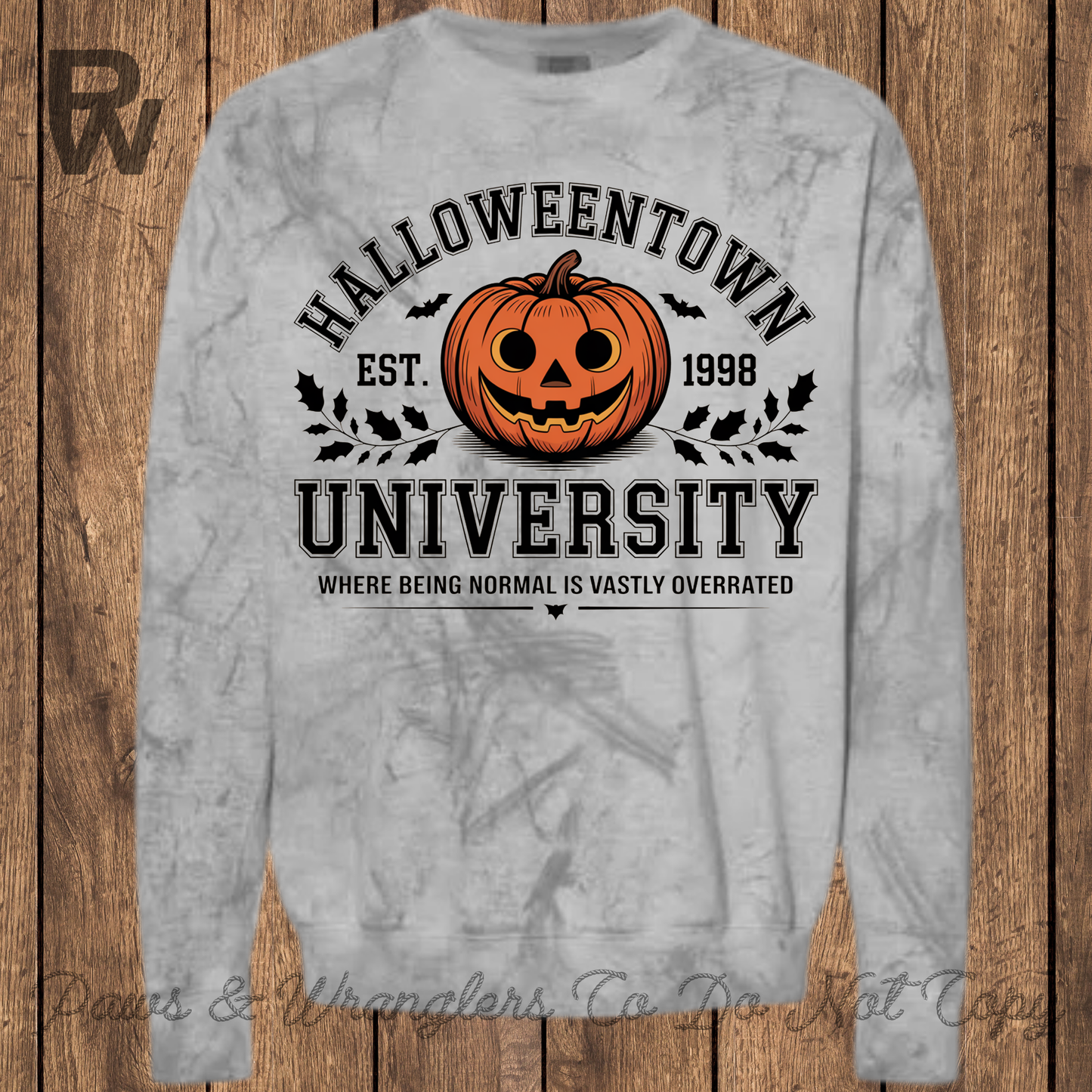 Pick Your Print Comfort Colors Halloween Crewneck