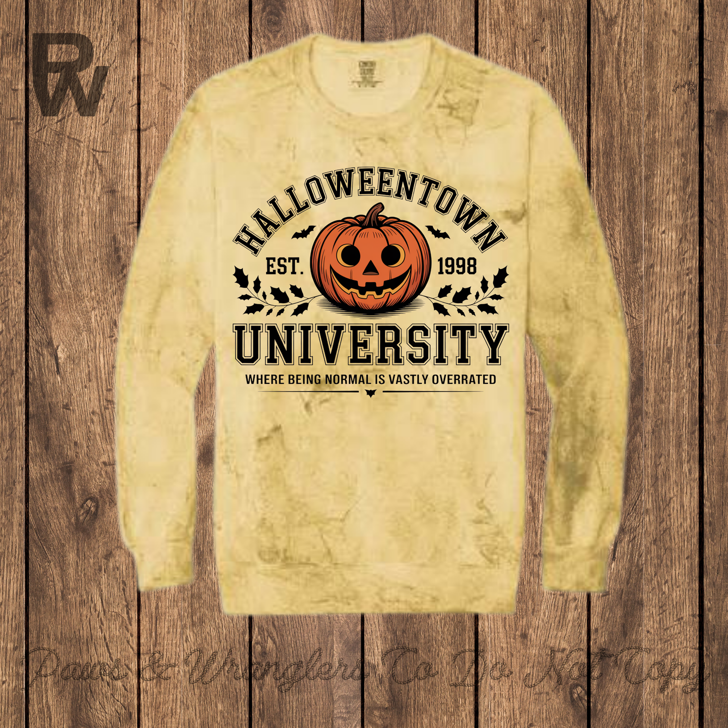 Pick Your Print Comfort Colors Halloween Crewneck
