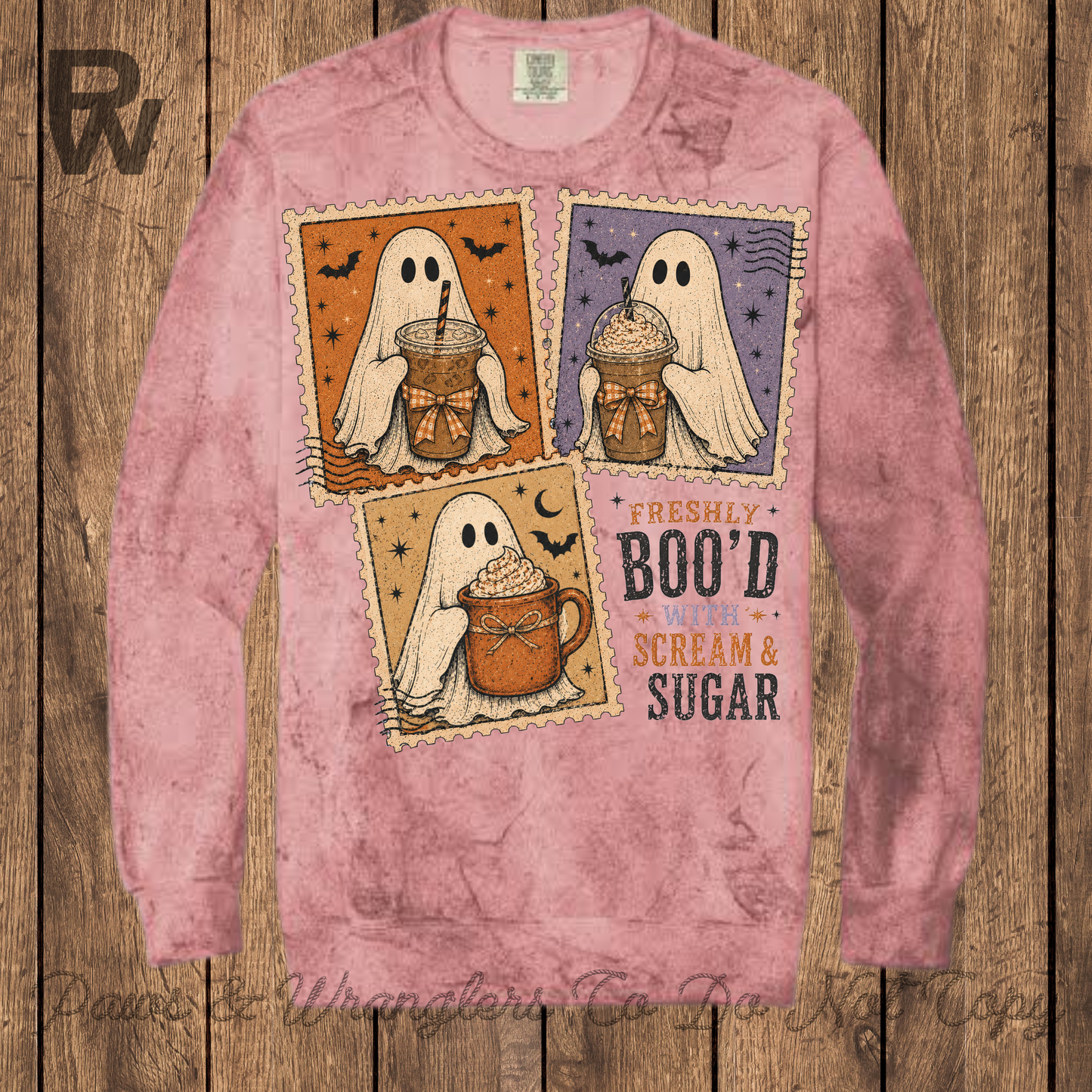 Pick Your Print Comfort Colors Halloween Crewneck