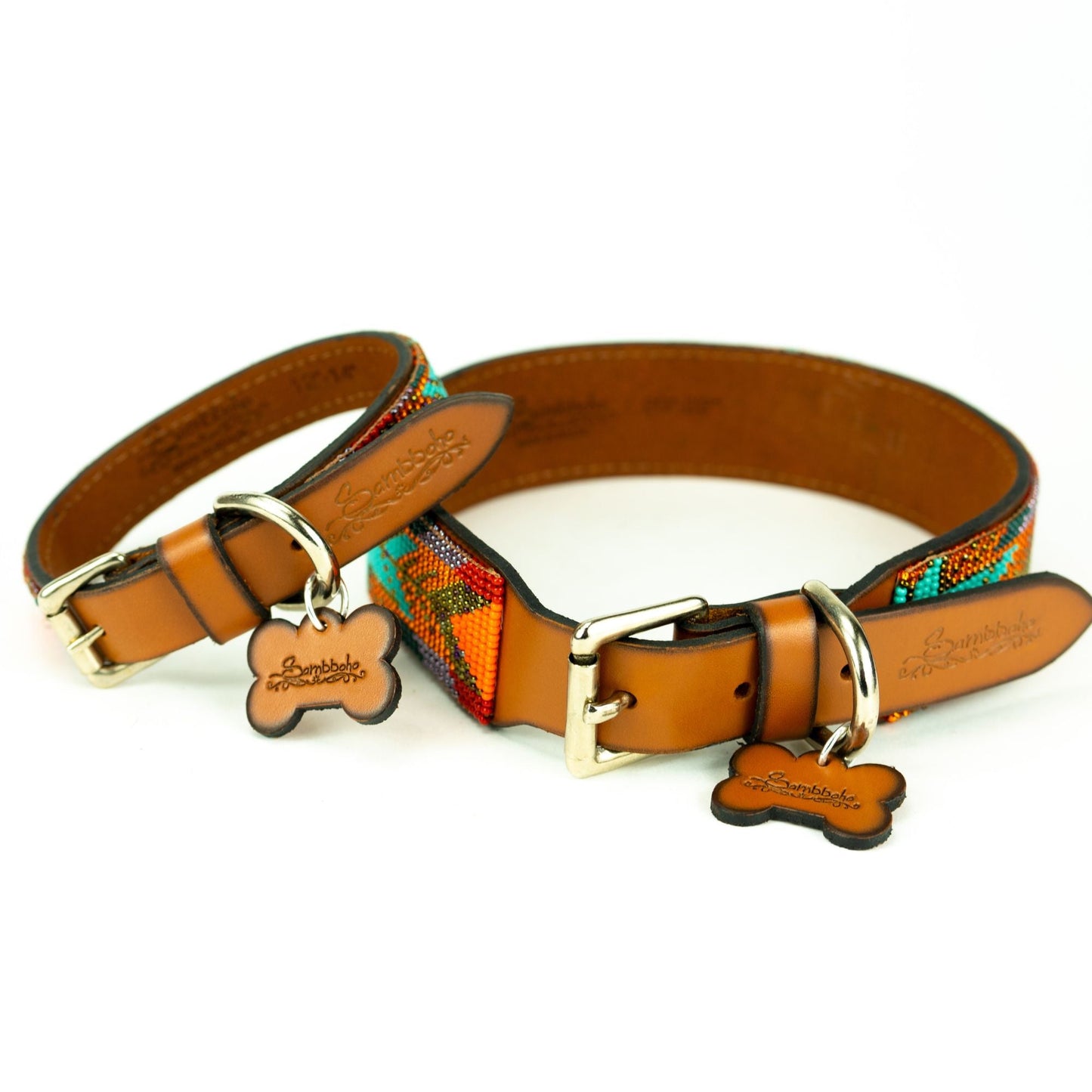 Sardinia Sambboho dog collar (Glam Collection) -DS